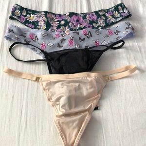 NWT lot of 4 victorias secret panties